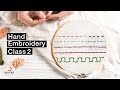 hand embroidery for beginners | class 2 | basic stitches step by step | #120