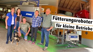 Hetwin Athos am Vorderbichlhof der Familie Siller | Fütterungsroboter für kleine Betriebe