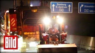 A40 Vollsperrung - Baustelle stoppt Verkehr zwischen Huttrop und Gelsenkirchen-Süd