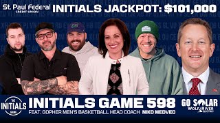 The 598th Initials Game feat. Niko Medved