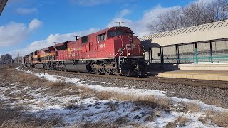 ACU! CP 237 - 7034E at Streetsville - February 17, 2024