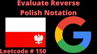 EVALUATE REVERSE POLISH NOTATION | LEETCODE # 150 | PYTHON STACK SOLUTION