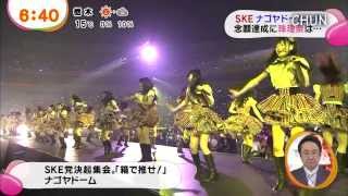 SKE48 ナゴヤドームコンサート　SKE党決起大会　箱で押せ！！　2014.02.02