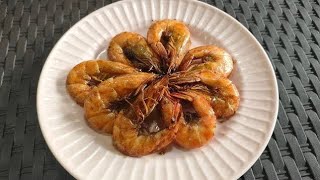 Sauteed Shrimp | Ginisang Hipon | Shrimp in Soy Sauce