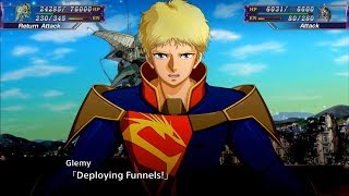 Super Robot Wars X (EN) - VS Queen Mansa + Glemy Joins (Stage 43B)[ZZ Gundam]