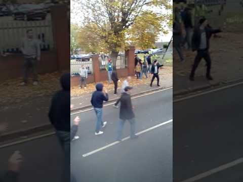Birmingham city v villa after the game Birmingham city v villa after the game