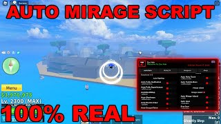 BLOX FRUIT Script Auto Mirage | Auto Gear $ Esp Gear | 100% Legit Not ClickBait