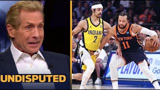 UNDISPUTED | Skip Bayless reacts Brunson, Anunoby injuries cloud Game 2 win