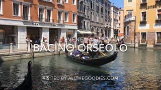 Venice - The gondolas in Bacino Orseolo | allthegoodies.com