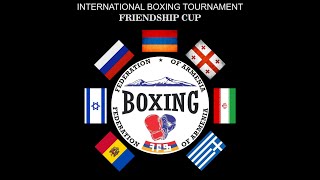 INTERNATIONAL BOXING TOURNAMENT. FRIENDSHIP CUP