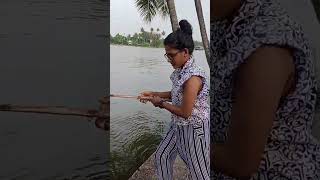 ഒടുവിൽ അവൻ പിടിതന്നു 🎣 #villagelife #villagefishing #fishing #fy