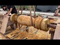 woodworking experts reveal giant wood block secrets