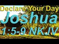 Joshua 1:5-9 - Protection Scriptures - Declare Your Day - HowToBeHealedTV