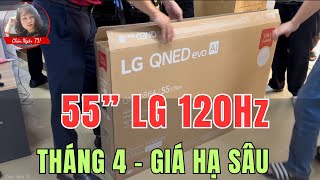 Tivi QNED LG 55” 120Hz 55QNED86ASA GIÁ HẠ SÂU | Chân Ngắn TV
