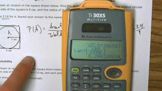 area as probability