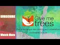 give me trees facilitates plantation of 4 200 trees in noida mini forest