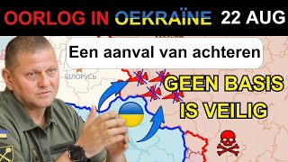 22 aug: Oekraïeners vallen opnieuw Russische vliegbasis aan. | Russen betrapt op desinformatie! | UA