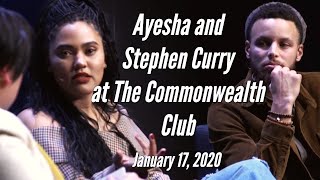 Ayesha and Stephen Curry: The Commonwealth Club Equality Series Sponsored by Salesforce