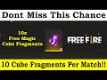 Free Cube Fragments 19 April || How to Get || Dont Miss || Free fire best event