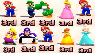 Mario Party The Top 100 - All Characters 3rd Animation