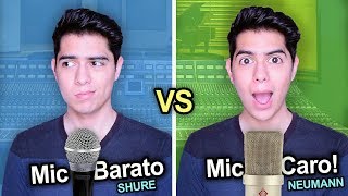 Micrófono BARATO VS. CARO | Shure Vs. Neumann COMPARACIÓN al Grabar | Vargott