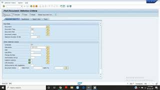 Find / Search and View document in SAP DMS (CV04N)