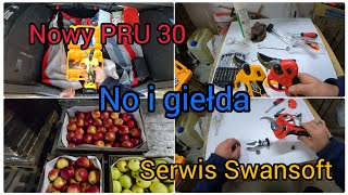 Z Sadu 28 Styczeń 2025. Coś się popsuło? Nowy #Swansoft PRU 30 Test w sadzie. Smarowanie 8616 #sad