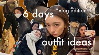 6 days vlog OUTFIT IDEAS || 大学生VLOG | 西海岸古着 |鎌倉巡り|東京カフェ