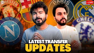 Barca Transfer Business, Man City, PSG, Liverpool \u0026 More Transfer News | LIVE TFHD