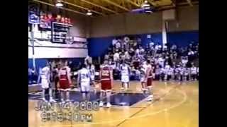 Waupaca vs Hortonville Boy's Basketball (14 January 2000)