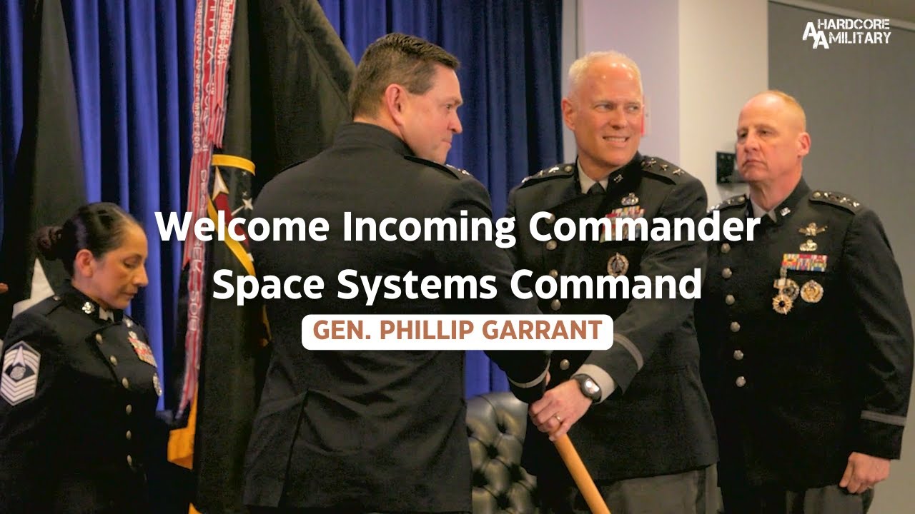 Space Systems Command S 1st Change Of Command Ceremony Youtube