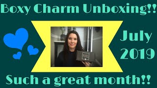 Boxy Charm Unboxing!!- July 9, 2019