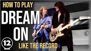 Dream On - Aerosmith | Guitar Lesson