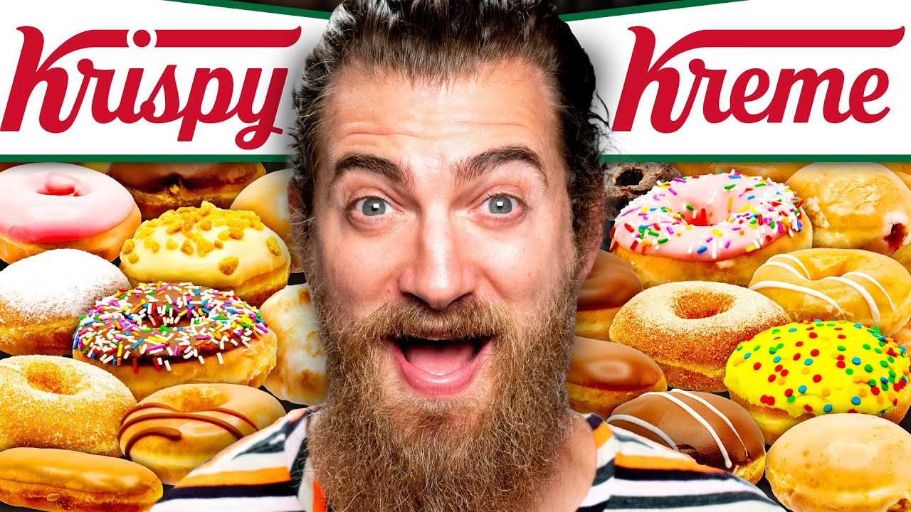 We Tried Every Krispy Kreme Donut Flavor Youtube