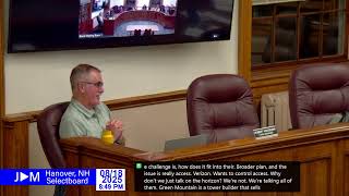 Hanover Selectboard 08/18/25