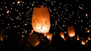 Rapunzel’s Lantern Festival in Real Life 4K | The Lights Fest Southern California