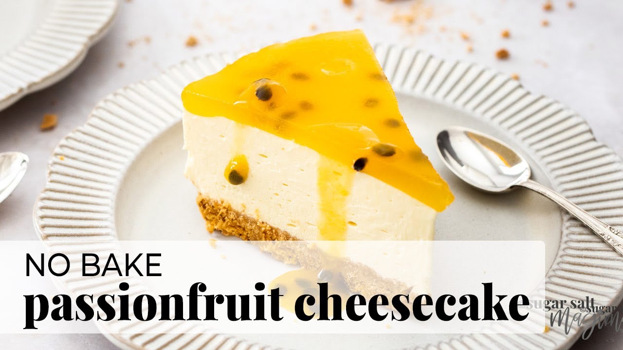 Passion Fruit Martini Cheesecake (No Bake), 54% OFF