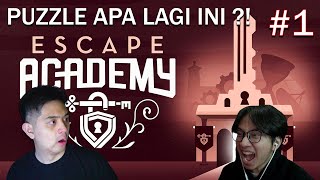 DI SINI LAH SKILL MEMECAHKAN PUZZLE KITA DI UJI !! [ Escape Academy ] #1