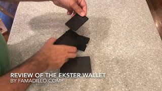 Ekster 3.0 Wallet - With Tracker - Unboxing and Review