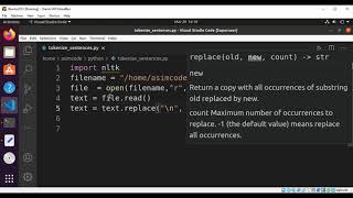 Python NLTK Tokenize - Sentences Tokenizer Example