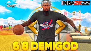 MY 6’8 PURE PLAYMAKER GOES CRAZY AFTER PATCH ON NBA 2K22! TALL ISO DEMIGODS ARE BACK!🌟