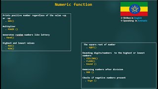 Part 9: Numeric function | Microsoft SQL Numeric function | Aggregate functions | Clauses