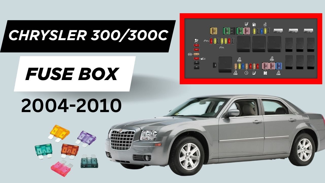 Chrysler 300 300c Fuse Box Diagram Locations 2004 2010 Youtube