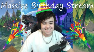 MASSIVE 12 HOUR BIRTHDAY STREAM!!