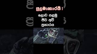 ලොව පළමු ජීව අවි ප්‍රහාරය ☣️⚰️🏹 #history #sinhala #surprise