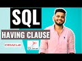 SQL HAVING CLAUSE | SQL Tutorial for beginners | learn SQL Basics