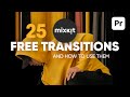 Free Transitions for Premiere Pro from Mixkit (And How to Use Them)