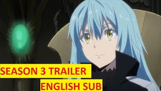 that time i got reincarnated as a slime anime season 3 trailer english sub