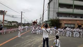 令和5年10月9日　信太だんじり太町やり回し