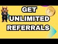 HOW TO GET UNLIMITED REFERRALS IN HAMSTER KOMBAT , TAPSWAP & OTHER TELEGRAM MINING PROJECTS